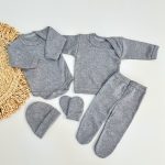 Ajuar Prematuro Gris