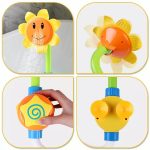.Regadera Girasol Para Baño - Imagen 5