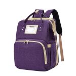 Mochila Maternal Multifuncional - Cuna Mudador Portátil Plegable - Imagen 8