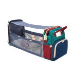 Mochila Maternal Multifuncional - Cuna Mudador Portátil Plegable