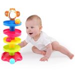 Roll Ball- Juego En Forma De Torre Tobogán Para Lanzar Pelota