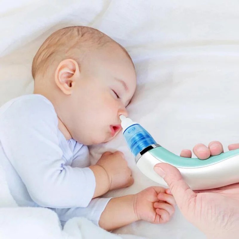 Aspirador Nasal Para Bebes Recien Nacido Electrico USB Con 5