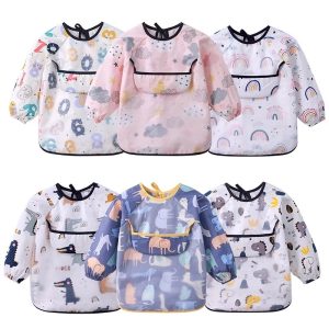 Babero Con Mangas Impermeable