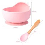 Cuenco De Silicona Con Ventosa + Cuchara Para Bebés Y Niños - Imagen 2