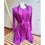 Conjunto Maternal Bata + Camisa Corazón #2 - Imagen 4