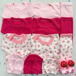 Pack Ajuar Rosas Rosa