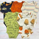 Set Bodys Manga Larga Animales Colores