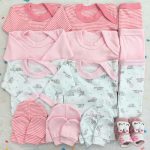 Pack Ajuar Elefantes Rosa