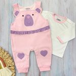 Jardinera Koala Rosa