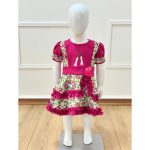 Vestido Copihue Fucsia