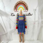 Traje Chucky Niña (4 a 12 años) - Imagen 2