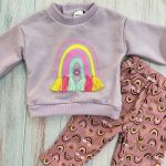 .Conjunto Buzo + Polerón Arcoíris Algodón. - Imagen 3