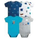 Set Bodys Manga Corta Monster