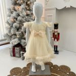 Vestido De Gala Florencia - Crema