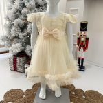 Vestido De Gala Florencia - Crema - Imagen 2