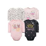 .Set De Bodys Manga Larga Little Princess