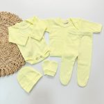 Ajuar Prematuro Amarillo Suave
