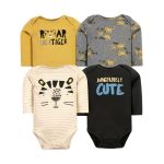 .Set De Bodys Manga Larga Tiger Cute