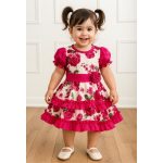 Vestido Rosas Fucsia - Imagen 2