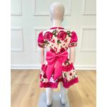 Vestido Rosas Fucsia - Imagen 4