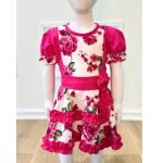 Vestido Rosas Fucsia - Imagen 3
