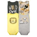 .Set Bodys Manga Corta Wild One