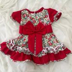 Vestido Huasita Copihue Rojo - Imagen 4